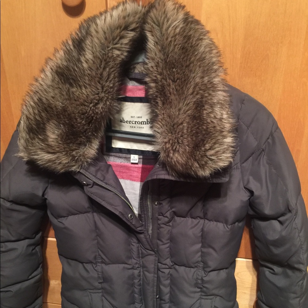 Abercrombie grey jacket